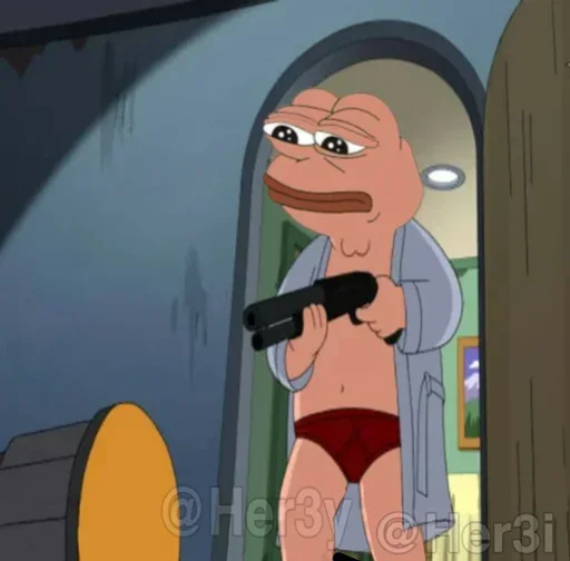 🐸 Стикер «Family Guy [ pepe ] -» для Telegram