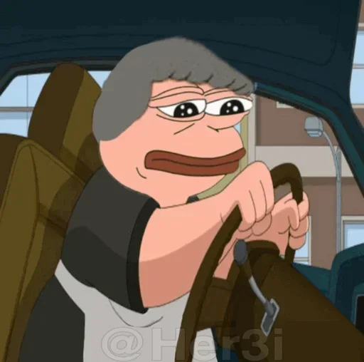 🐸 Стикер «Family Guy [ pepe ] -» для Telegram