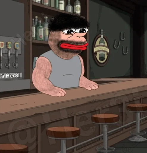 🐸 Стикер «Family Guy [ pepe ] -» для Telegram
