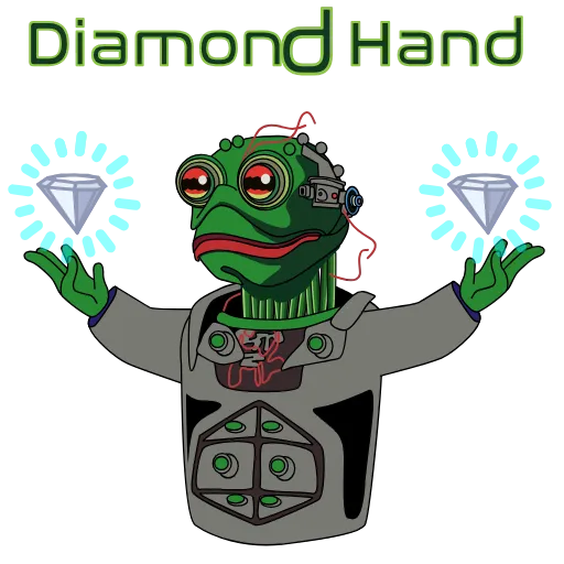 💎 Стикер «The Pepe AI» для Telegram