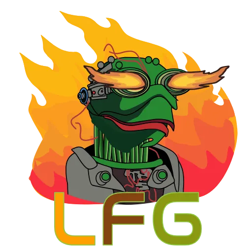 🔥 Стикер «The Pepe AI» для Telegram
