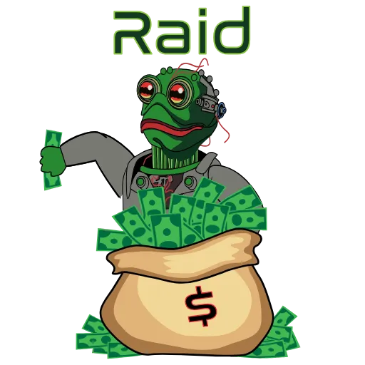 Стикерпак The Pepe AI для Telegram