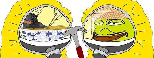 🔨 Стикер «Pepe Coronavirus» для Telegram