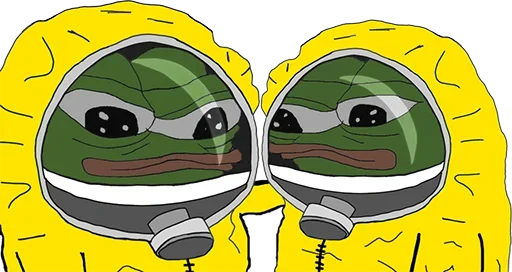 🤗 Стикер «Pepe Coronavirus» для Telegram