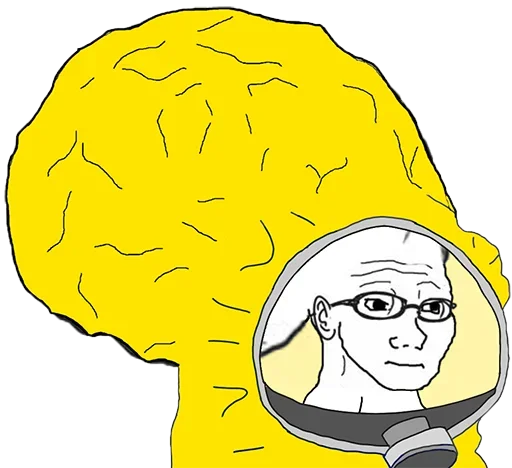 😐 Стикер «Pepe Coronavirus» для Telegram