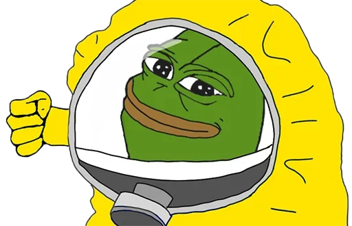 🐸 Стикер «Pepe Coronavirus» для Telegram