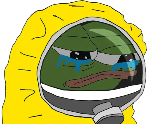 🥺 Стикер «Pepe Coronavirus» для Telegram