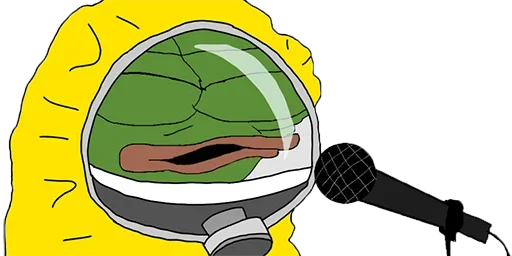 😴 Стикер «Pepe Coronavirus» для Telegram