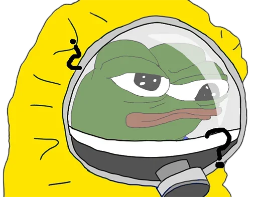 😬 Стикер «Pepe Coronavirus» для Telegram
