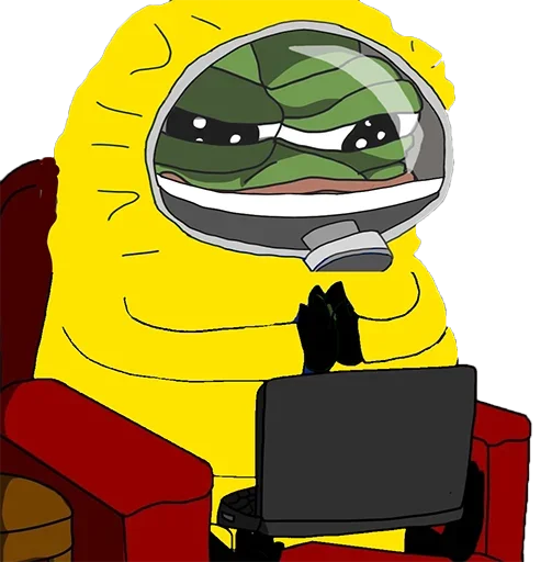 💻 Стикер «Pepe Coronavirus» для Telegram