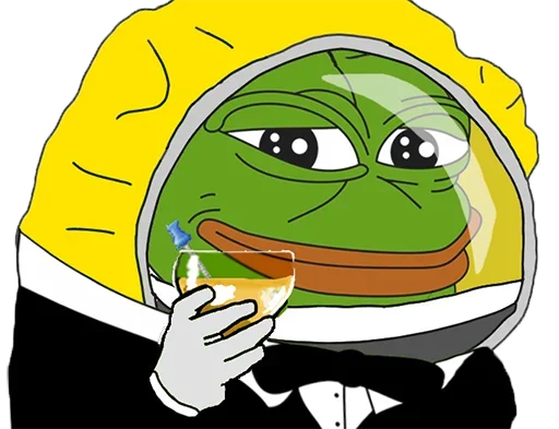 🥃 Стикер «Pepe Coronavirus» для Telegram