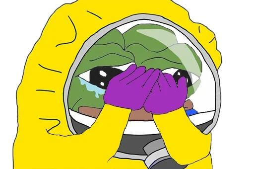 🙈 Стикер «Pepe Coronavirus» для Telegram