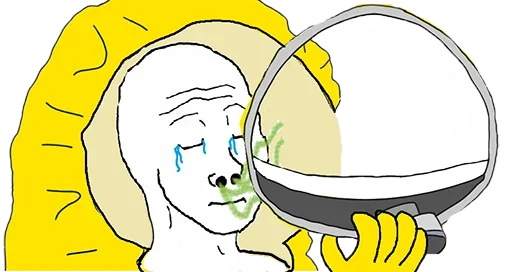 👽 Стикер «Pepe Coronavirus» для Telegram