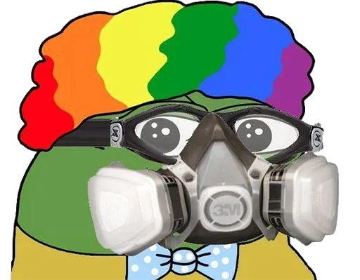 🤡 Стикер «Pepe Coronavirus» для Telegram