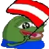 Стикер 11 🏳️ Pepe Flags - лягух Пепе с флажками разных стран