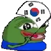 Стикер 6 🏳️ Pepe Flags - лягух Пепе с флажками разных стран