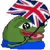 Стикер 24 🏳️ Pepe Flags - лягух Пепе с флажками разных стран