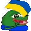 Стикер 22 🏳️ Pepe Flags - лягух Пепе с флажками разных стран