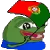 Стикер 17 🏳️ Pepe Flags - лягух Пепе с флажками разных стран
