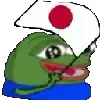 Стикер 28 🏳️ Pepe Flags - лягух Пепе с флажками разных стран