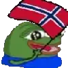 Стикер 30 🏳️ Pepe Flags - лягух Пепе с флажками разных стран