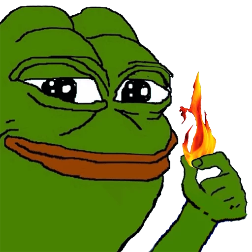 🔥 Стикер «pepefrog» для Telegram
