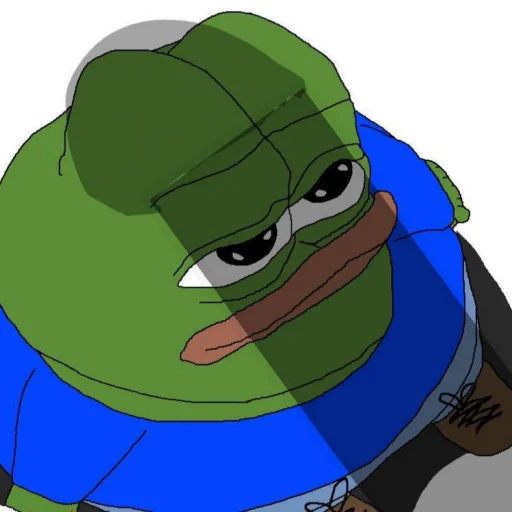 🍆 Стикер «pepefrog» для Telegram