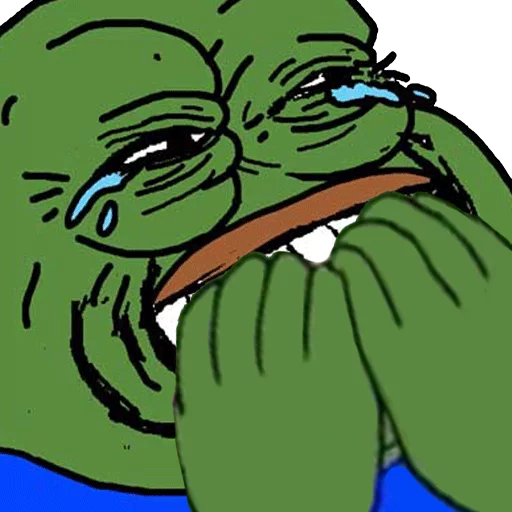 😂 Стикер «pepefrog» для Telegram