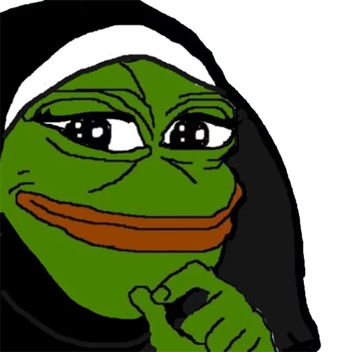 👧 Стикер «pepefrog» для Telegram