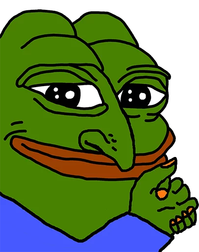 ☺️ Стикер «pepefrog» для Telegram