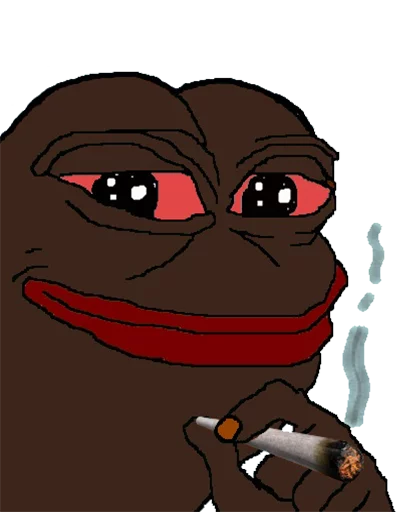 🚬 Стикер «pepefrog» для Telegram