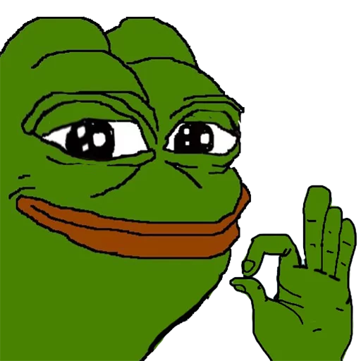 😇 Стикер «pepefrog» для Telegram