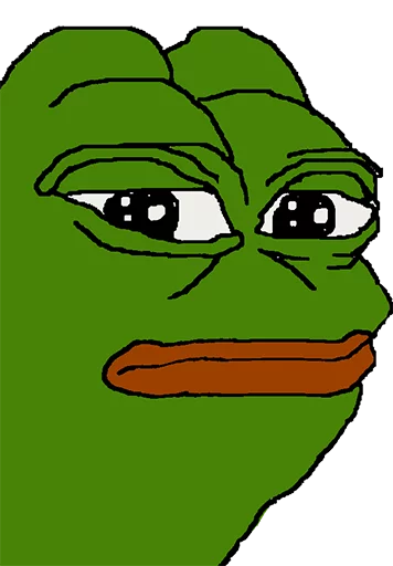 😕 Стикер «pepefrog» для Telegram