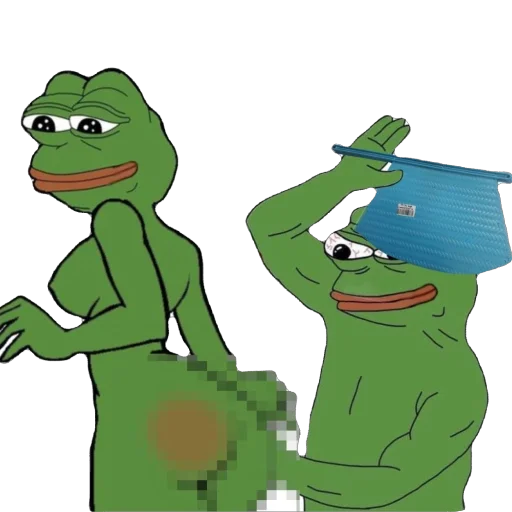 🍑 Стикер «pepefrog» для Telegram