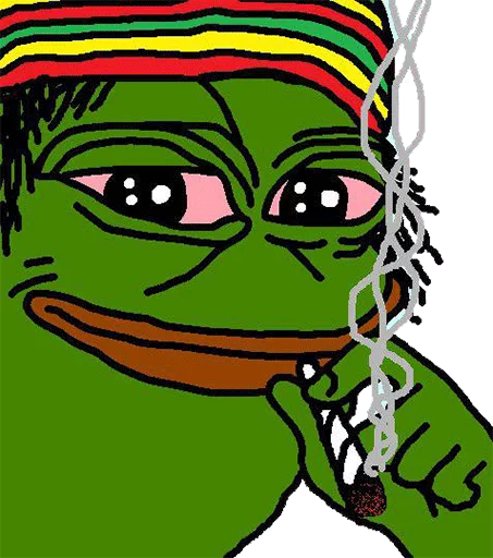 🚬 Стикер «pepefrog» для Telegram