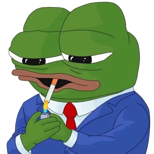 🚬 Стикер «pepefrog» для Telegram