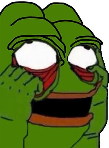 😯 Стикер «pepefrog» для Telegram