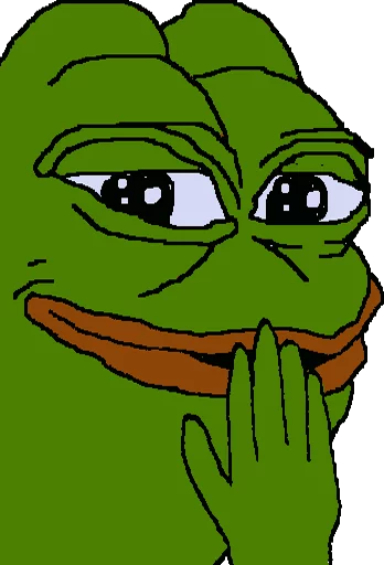 😊 Стикер «pepefrog» для Telegram