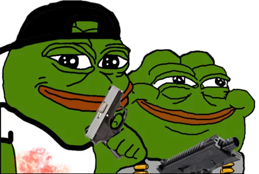 😊 Стикер «pepefrog» для Telegram
