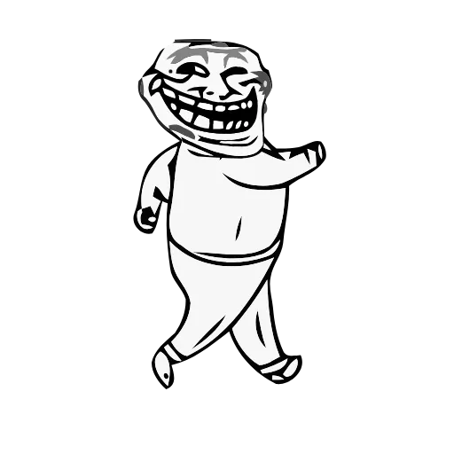 😃 Стикер «PePe ⇲ ⇱» для Telegram
