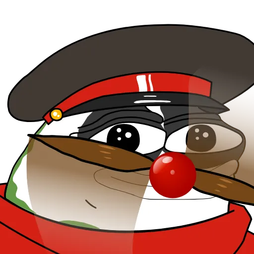 😕 Стикер «PePe ⇲ ⇱» для Telegram