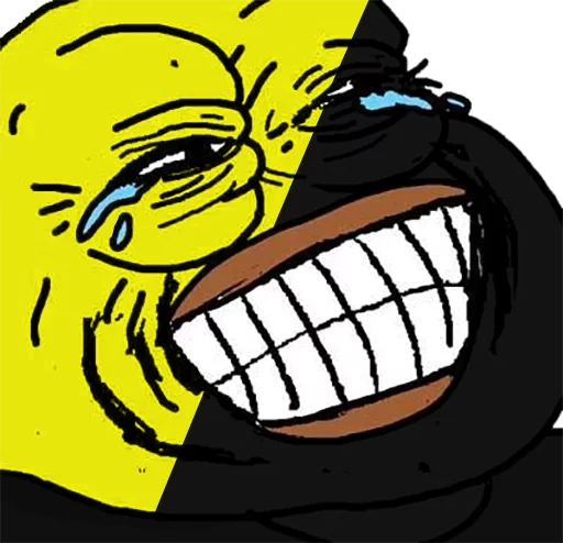 😂 Стикер «Pepe Ancap» для Telegram