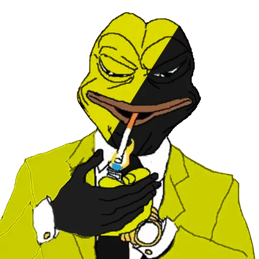 🚬 Стикер «Pepe Ancap» для Telegram