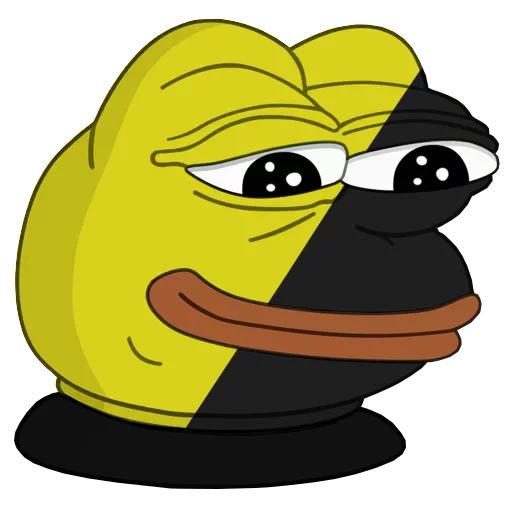 😊 Стикер «Pepe Ancap» для Telegram