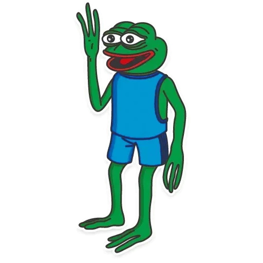 😥 Стикер «Pepe Art» для Telegram