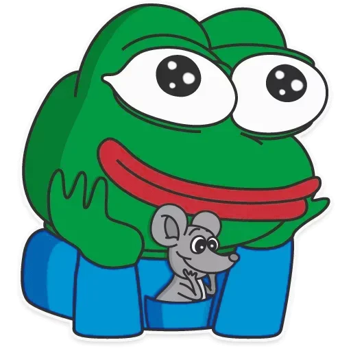 🤔 Стикер «Pepe Art» для Telegram