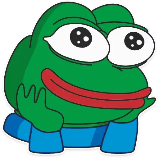 😕 Стикер «Pepe Art» для Telegram