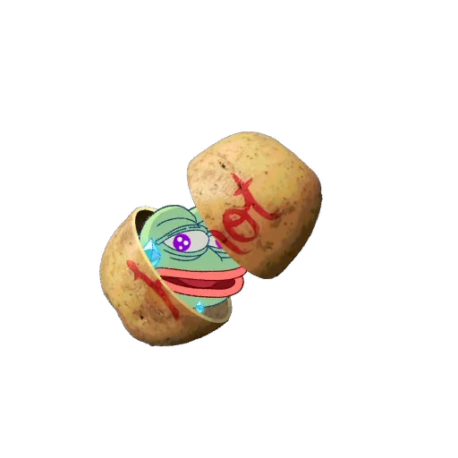 🥔 Стикер «? PEPE HIROON» для Telegram