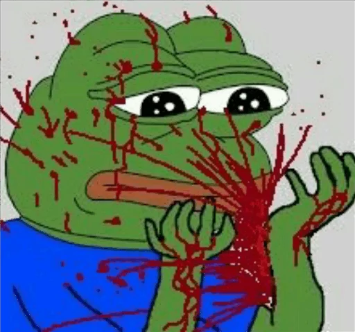 😭 Стикер «Pepe Crying?» для Telegram