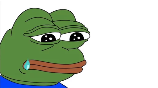 😭 Стикер «Pepe Crying?» для Telegram